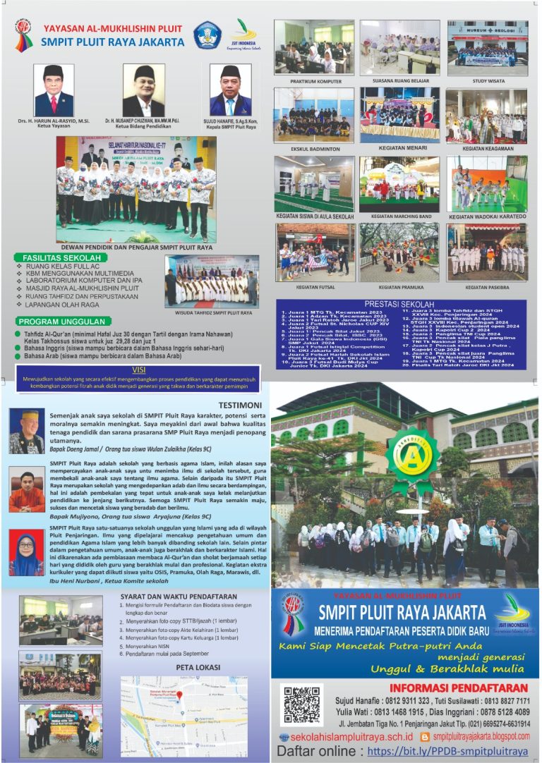 tingkat smpit pluit raya