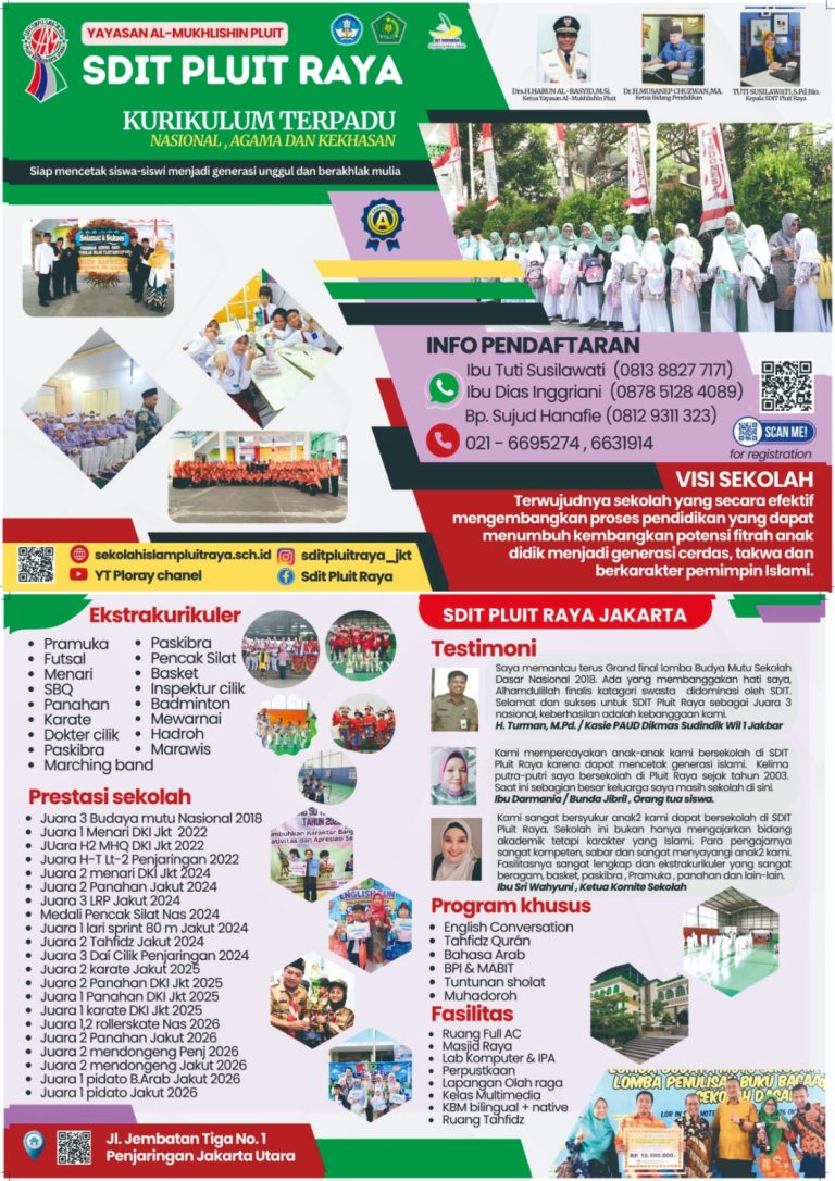 brosur sdit pluit raya - new
